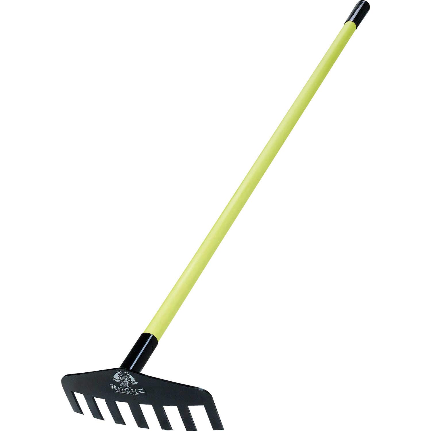 Amazon.com : Rogue Hoe No-Break Rake, 11˝W/7-Tine, 60” Fiberglass